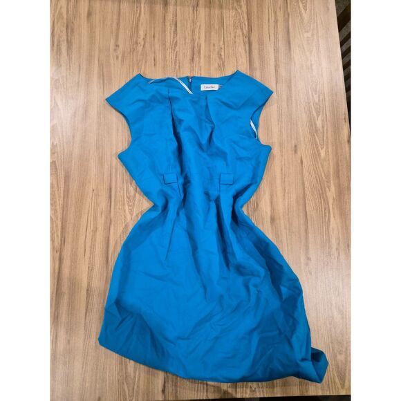 Blue Calvin Klein Dress - Picture 1 of 2